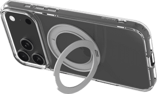 BlueBuilt Protective Back Cover with MagSafe and Stand iPhone 18 Pro Max Transparent
