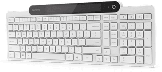 Lenovo 800 Self-Charging Bluetooth Toetsenbord QWERTY Wit