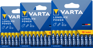 Varta Longlife Power AAA Pack 30 stuks