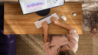Lenovo 800 Self-Charging Bluetooth Toetsenbord QWERTY Wit