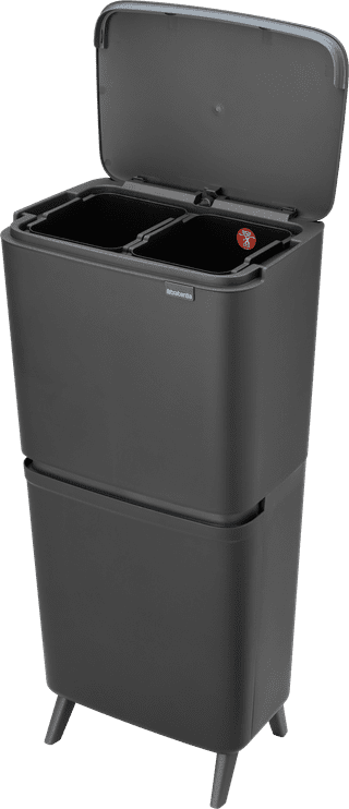 Brabantia SortUp Recycle Hi afvalemmer 20+25L Grijs