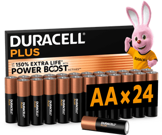 Duracell Plus AA batterijen 24 stuks
