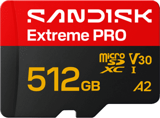 SANDISK Extreme PRO microSDXC 512GB 170MB/s
