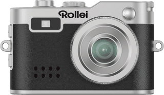 Rollei Mini Digitale Camera Zwart
