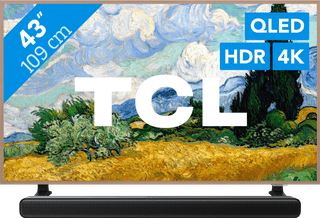 TCL QLED 43" A400 Pro (2026) + TCL S45H 2.0 Soundbar