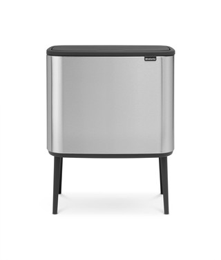 Brabantia Bo Touch Bin Prullenbak 3 x 11 liter Matt Steel Fingerprint Proof