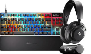 SteelSeries Arctis Nova Pro Omni Zwart + Apex Pro TKL Gen 3 Qwerty Zwart