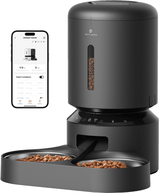 Petlibro Automatische Voerbak met Wifi dual PLAF103 Zwart