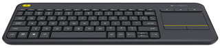 Logitech K400 Plus Wireless Touch Zwart QWERTY
