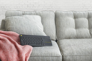 Logitech K400 Plus Wireless Touch Zwart QWERTY