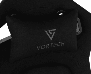 Vortech Pro Gamestoel Zwart