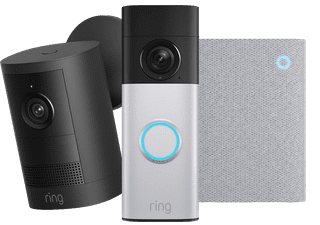 Ring Outdoor Camera Batterij 2e Generatie Zwart + Battery Video Doorbell 2K Plus + Chime 3e Generatie