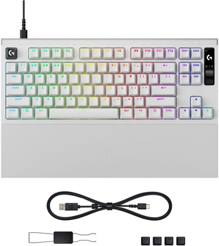 Logitech G PRO X2 RAPID TKL Gaming Toetsenbord Wit Qwerty
