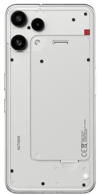 Just in Case Soft Design Nothing Phone (3a) Lite Back Cover Transparant