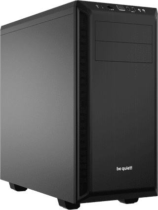 be quiet! PURE BASE 600 Zwart