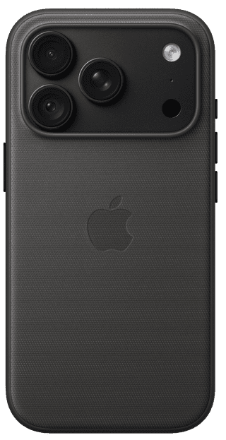 Apple iPhone 18 Pro TechWoven Back Cover with MagSafe Black