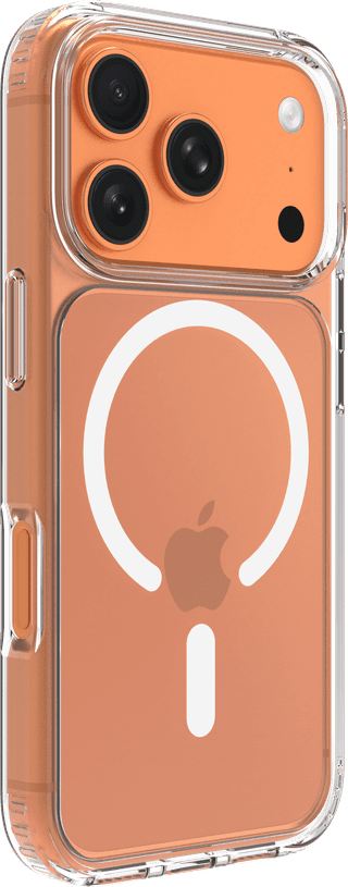 BlueBuilt Protective Back Cover met MagSafe iPhone 17 Pro Transparant