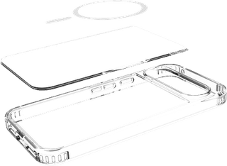Just in Case Google Pixel 11 Pro XL / 10 Pro XL Back Cover met Magneet Transparant
