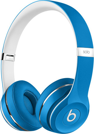 Beats Solo2 On-Ear Headphones Luxe Edition Blue
