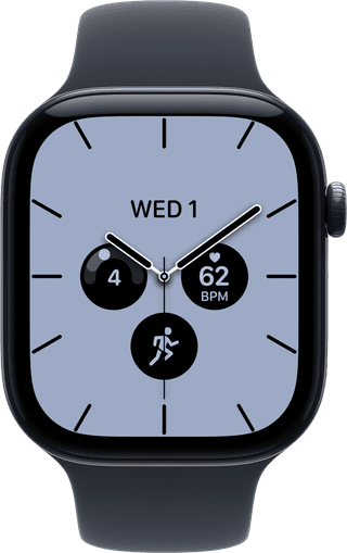 Apple Watch Series 12 Cellular 46mm Keramiek Nachtblauw Sportband M/L