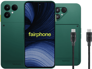 Fairphone 6+ 256GB Groen 5G + Basis Accessoirepakket