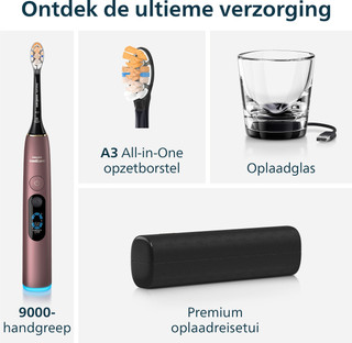 Philips Sonicare Series 9000 HX9213/85 Roze