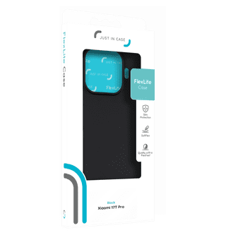 Just in Case KickLite Xiaomi 17T Pro Back Cover Zwart