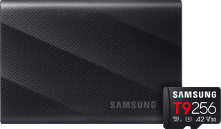 Samsung T9 Portable SSD 4TB Black + Samsung microSDXC T9 256GB 200MB/s