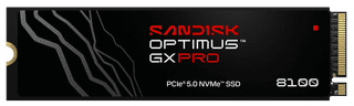 SANDISK Optimus GX PRO 8100 4TB PCIe 5.0 NVMe SSD