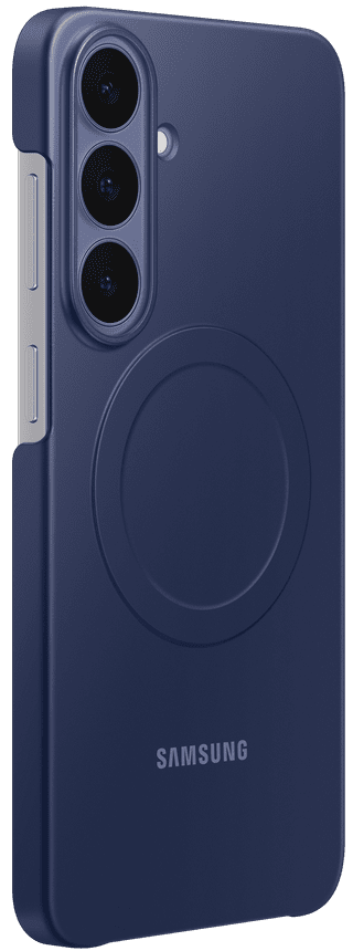 Samsung Galaxy S26 FE Silicone Slim Back Cover with Magnet Purple