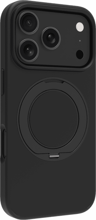 BlueBuilt Protective Back Cover met Standaard iPhone 18 Pro Zwart