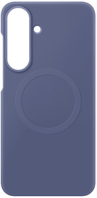 Samsung Galaxy S26 FE Silicone Back Cover with Magnet Purple