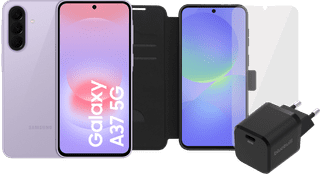 Samsung Galaxy A37 128GB Roze 5G + Compleet Accessoirepakket