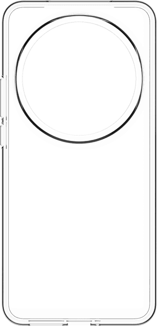 Just in Case Soft Design Xiaomi 17 Ultra Back Cover Transparent