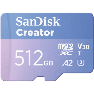 SANDISK MicroSDXC Creator 512GB 130MB/s