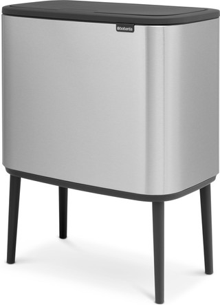 Brabantia Bo Touch Bin Prullenbak 3 x 11 liter Matt Steel Fingerprint Proof