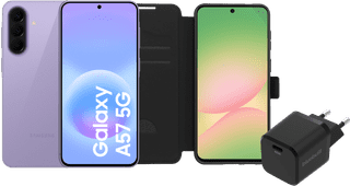 Samsung Galaxy A57 128GB Paars 5G + Basis Accessoirepakket