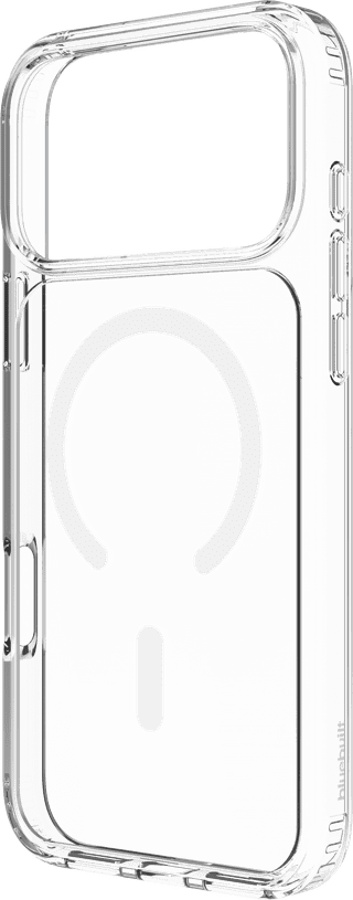 BlueBuilt Protective Back Cover met MagSafe iPhone 17 Pro Max Transparant