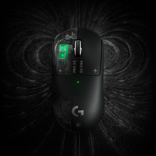 Logitech G PRO X3 SUPERSTRIKE LIGHTSPEED Zwart