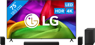 LG Led 75" NU800 (2026) + LG DS60TR