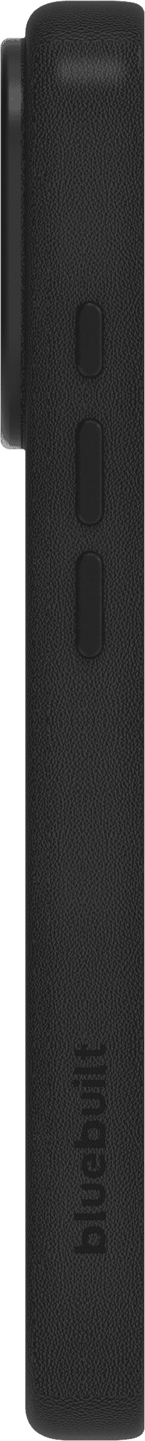 BlueBuilt Back Cover with MagSafe iPhone 18 Pro Leather Black