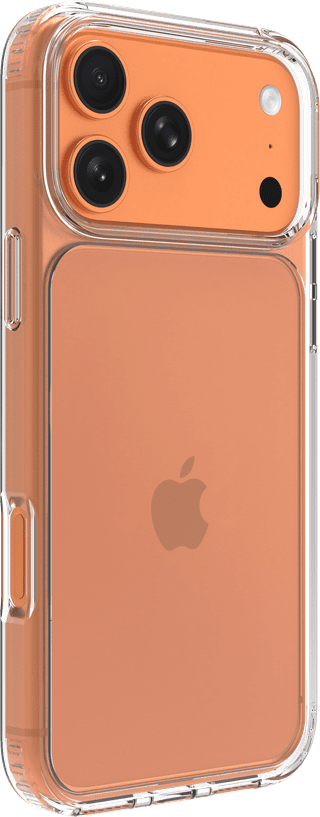 BlueBuilt Protective Back Cover iPhone 17 Pro Max Transparant
