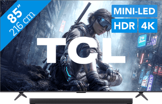 TCL QD Mini-led 85" T8D (2026) + TCL Q75K
