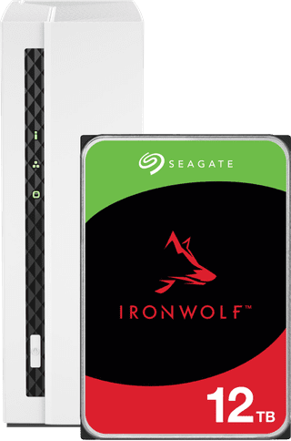 QNAP TS-133 + Seagate Ironwolf 12TB