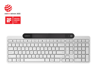 Lenovo 800 Self-Charging Bluetooth Toetsenbord QWERTY Wit