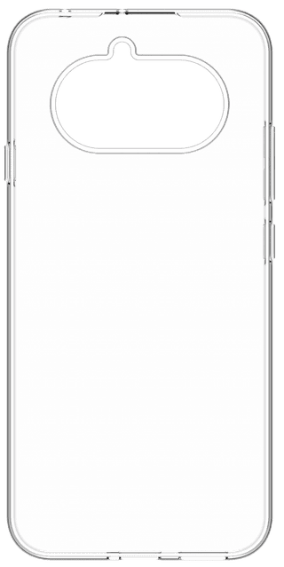 BlueBuilt Nothing Phone (4a) Back Cover Transparent