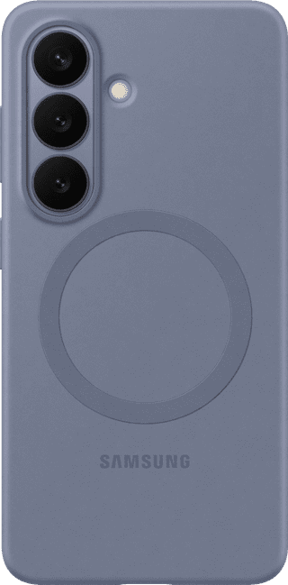 Samsung Galaxy S26 Plus Siliconen Back Cover met Magneet Paars