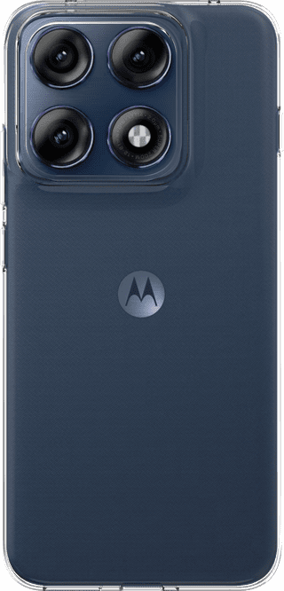 Just in Case Soft Design Motorola Edge 70 Pro Back Cover Transparant