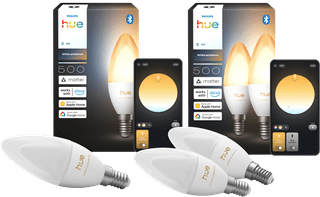 Philips Hue Kaarslamp White Ambiance E14 3-Pack