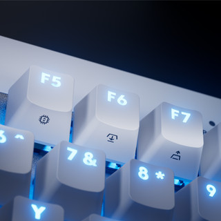 Logitech G Pro X TKL Rapid Gaming Keyboard White QWERTY